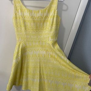 Ellison Neon Yellow dress Size S